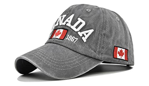 Sombrero Gorra Pesca Xibeitrade Vintage Canada Maple Gorra D