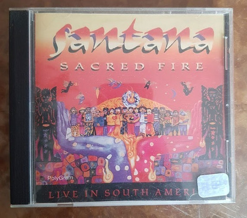 Santana Sacred Fire Cd Live In South America 