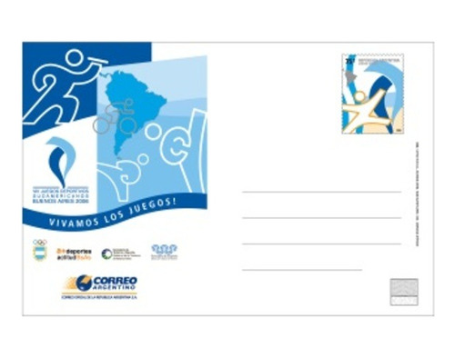 Argentina 2006 - Sudamericanos - Tarjeta Postal - Gj Tar 180
