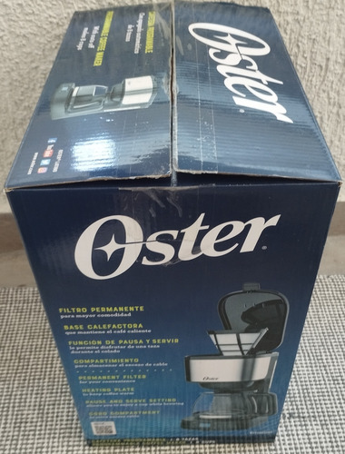 Cafetera Oster Bvstdc10ss Automática Gris De Sin Jarra (Usado)
