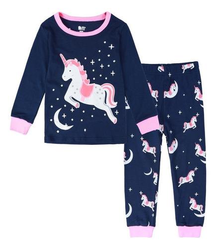 Ut Pijama Niño Chicas Unicornio Lindo Casual Moda Ropa 2