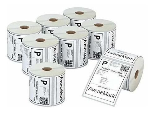 Etiqueta - Avenemark 4  X 6  Direct Thermal Labels With Adhe