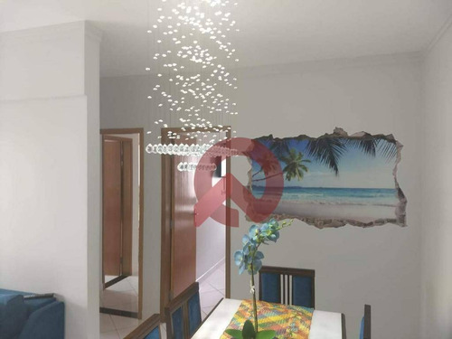 Imagem 7 de 18 de Apartamento Com 2 Dormitórios À Venda, 73 M² Por R$ 360.000,00 - Tupi - Praia Grande/sp - Ap2452