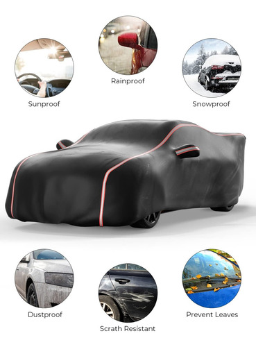 Funda Completa Impermeable Para Automóvil Compatible Con Mus