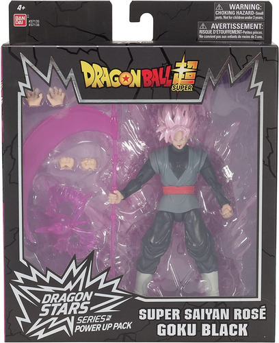 Figura Dragon Ball Super Goku Black Rose Power Up Bandai