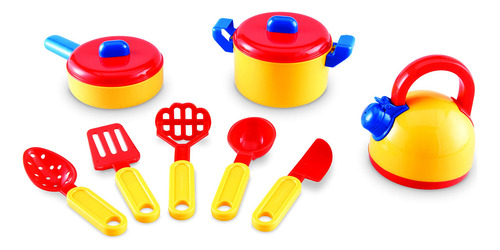 Set De Cocina Learning Resources Pretend & Play, 10 Piezas,