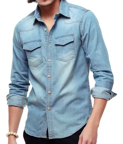 Camisa mezclilla hombre sale