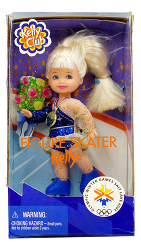 Barbie Kelly Club Figure Skater Olympic Winter 2002