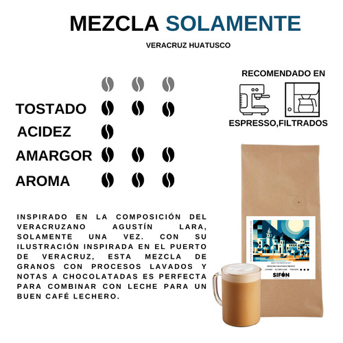 Café 1kg Veracruz - Insumos Para Cafetería Premium