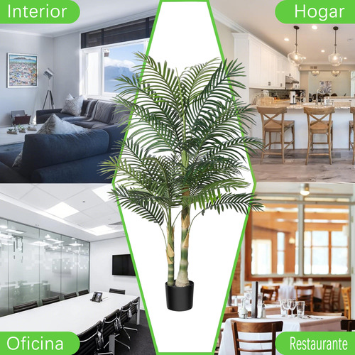 Árbol De Verdes Simuladas Artificial Plantas Decorativas1.5m