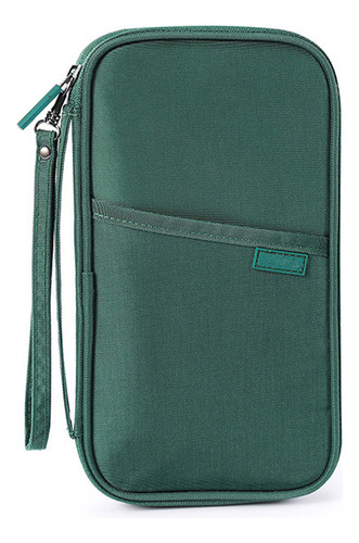 Cartera De Viaje Con Soporte For Pasaporte Familiar, Funda