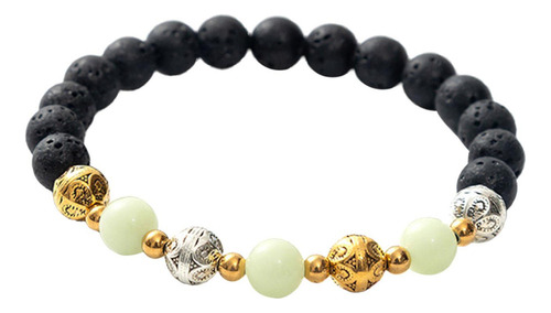 Pulsera De Cuentas Luminosas Pulsera Elástica Pulsera