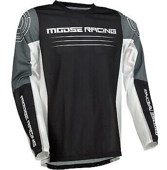 Moose Racing 2022 Motorcycle Sahara Jersey Stealth All S Lrg