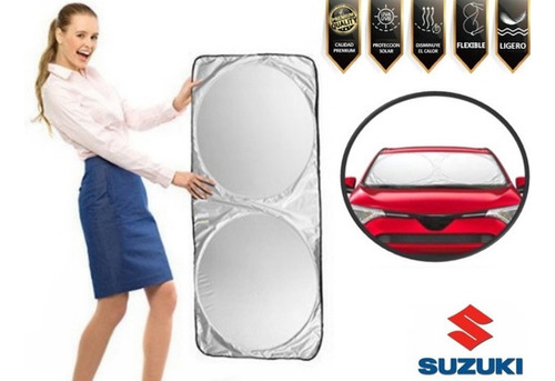 Cubresol Tapasol Parasol Con Ventosas Suzuki Swift 2013