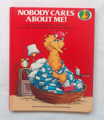 Sesame Street Nobody Cares About Me Libro En Ingles Original