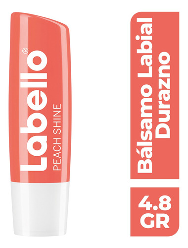 Bálsamo Labial Humectante Labello Durazno 4.8 Gr