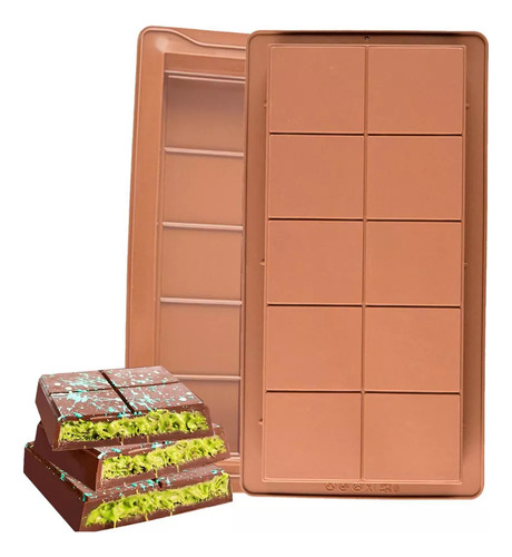 Para Para Molde Profundo Para Barra De Chocolate Molde Para