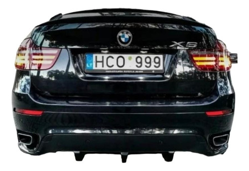 Difusor Spoiler Lip Paragolpe Compatible Con Bmw X6 E71