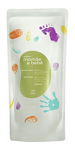 Natura Refil Sabonete Liquido Mamae Bebe 200ml 