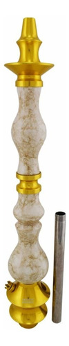 Stem Amazon Hookah Luxury - Metal Dourado - Madeira
