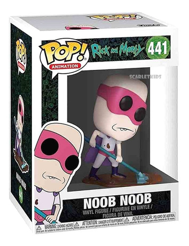 Funko Pop Rick And Morty Noob Noob 441 Orig Scarlet Kids