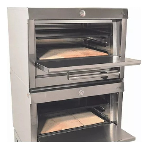 Horno Industrial Maigas 2 Camaras Enlozado 65x58 Cm