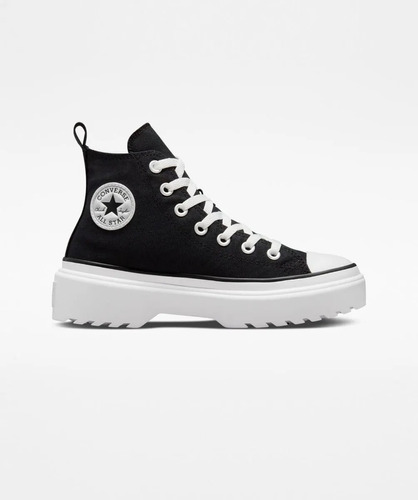 Tenis Converse Negros De Plataforma