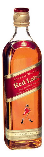 Paquete De 3 Whisky Johnnie Walker Blend Red Label 1 L