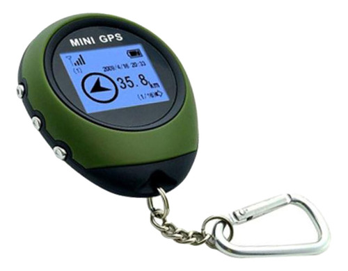 Mini Rastreador Gps Detector Para Niños Perros Llaves Verde 