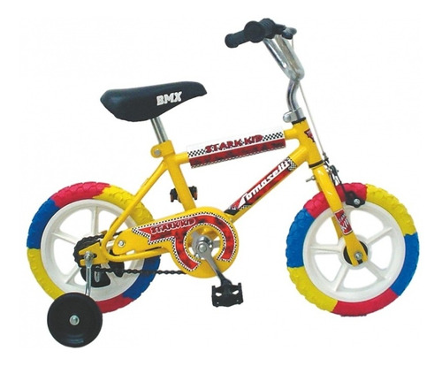 Bicicleta Nino Tomaselli Mini Multicolor Rodado 12 Ad