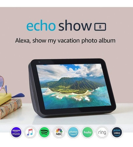 Parlante Echo Amazon Exclusivo Comandado Por Voz Echo Show 