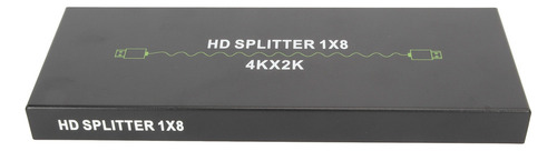 Divisor De Interfaz Multimedia 4k Hd 1x8 1 Entrada 8 Salidas