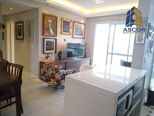 Imagem 2 de 30 de Cobertura Com 3 Dormitórios À Venda, 123 M² Por R$ 960.000,00 - Coqueiros - Florianópolis/sc - Co0351