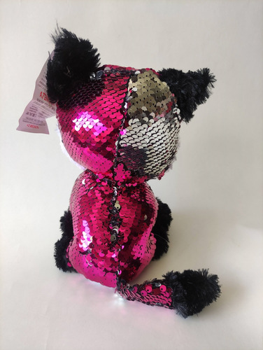 Raposa Paetê/lantejoula E Olhos De Glitter (19cm) Br Machine