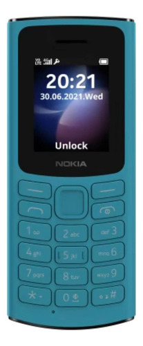 Nokia 105 4G 128 MB azul 48 MB RAM