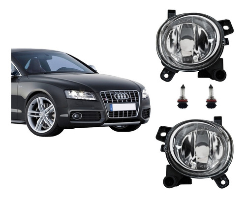 Par Faros De Niebla Audi A5 2008 2009 2010 2011 C/focos