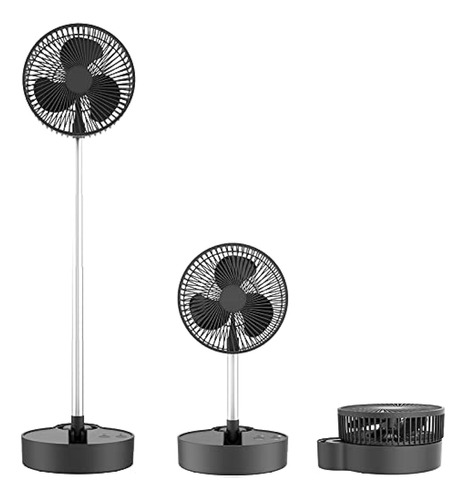 Ventilador Portátil Recargable De 8 , Ventilador Oscilante C