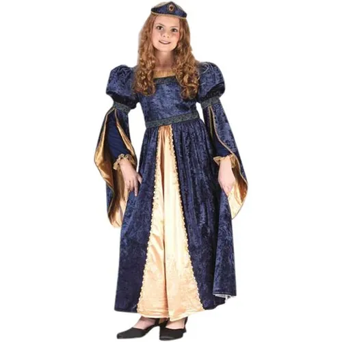 Niño Azul De La Doncella De La Princesa Traje