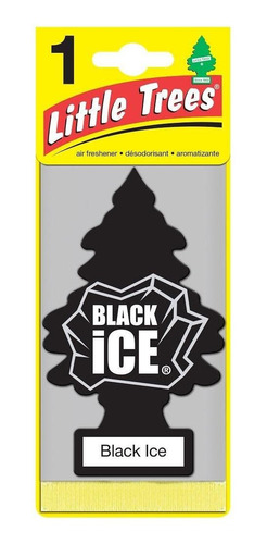 Ambientador Little Trees Black Ice X 1 Unidad