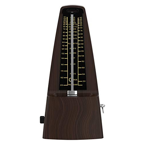 Cantus Mechanical Metronome Wood Grained Sonido Alto Precisi