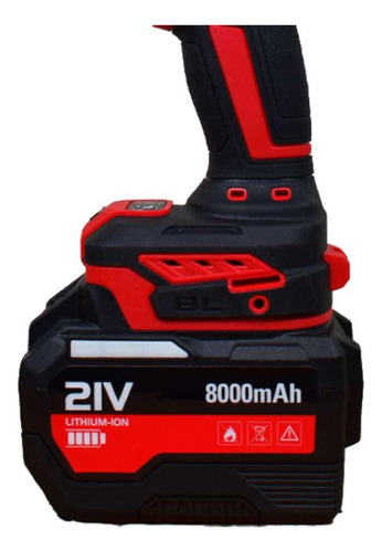 Chave De Impacto A Bateria 21v 1 Pol 2 Bat Sgt-7515 Sigma
