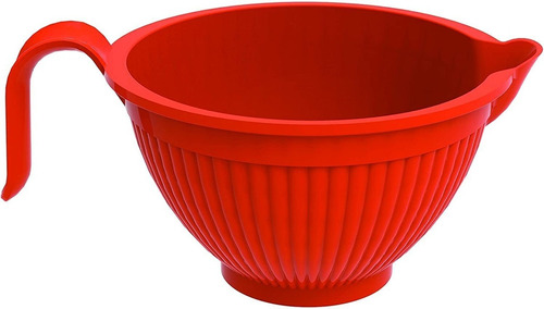 Nordic Ware Better Batter Bowl, 10 Tazas, Rojo