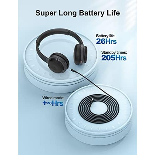 Auriculares Inalámbricos Laptop, Auriculares Micróf...