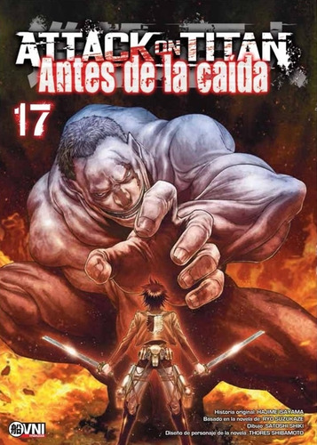 Attack On Titan: Antes De La Caída 17-final, De Isayama Suzukaze Y S. Editorial Ovni Press En Español