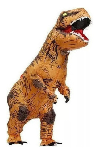 Traje De Dinossauro Inflável Para Adultos Do Jurassicpark