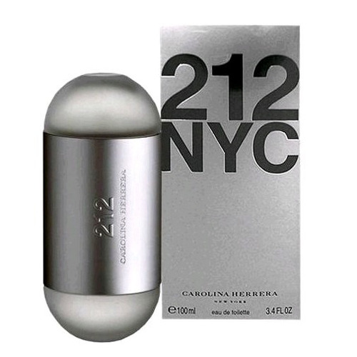 Perfume 212 De Carolina Herrera 3.4 Oz Edt Spray Para Las