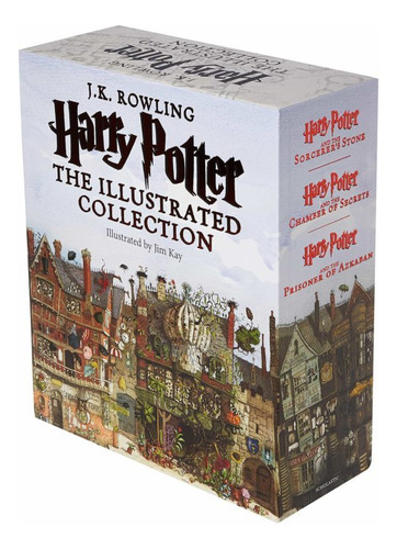 Harry Potter: The Illustrated Collection (1-3) (ingles)
