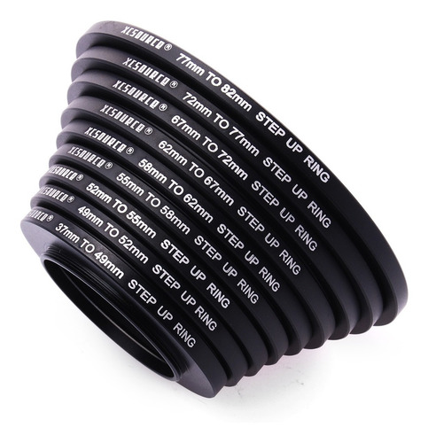 Imagen 10 de 10 de Aro Anillo Adaptador Step Up Ring 82mm A 37mm Lente Filtro