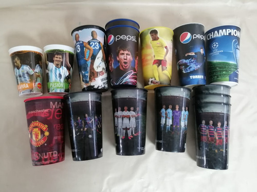 Vasos De Coleccion Deportivos Fútbol Soccer Internacional 