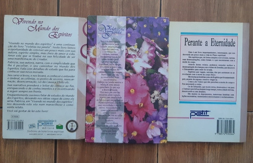 Lote De Livros Espíritas Romance De Patricia